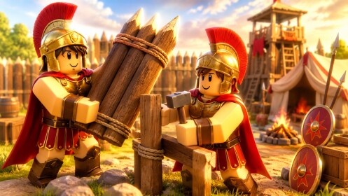 2 Player Sparta Tycoon ⚔️