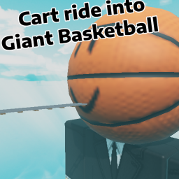 Cart Ride Into Basketball Man
