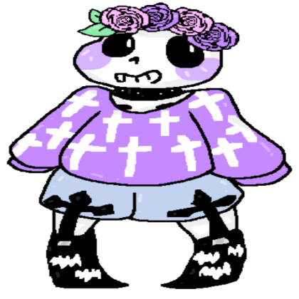 Pastel Goth sans?! Roblox decal