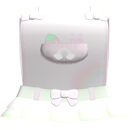  . ‿ ♡ cutesy pastel rainbow crayon overall ୨୧ Roblox item