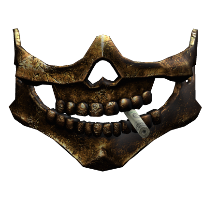 Golden Skull Mask Roblox item