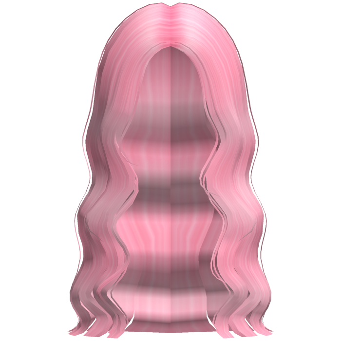 Pink Baddie Long Wavy Hair