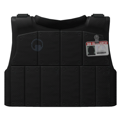 Blueshifted Security Guard Vest