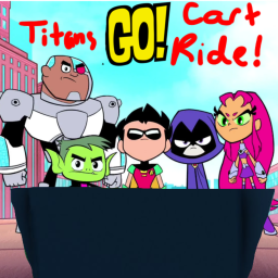 Cart Ride into Teen Titans!