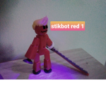 StikBot red 1