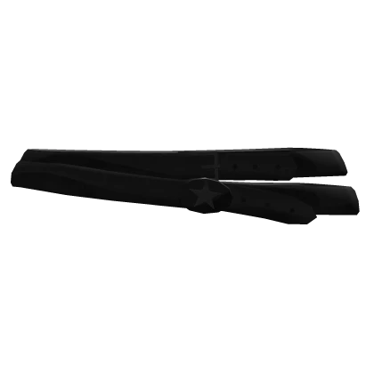 Kirara Y2K Star Belt (Black) | Roblox Item - Rolimon's