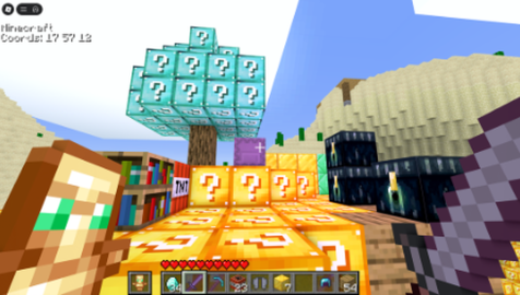 Lucky Block World: RAINBOW OP!