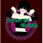 Bucket of clothing