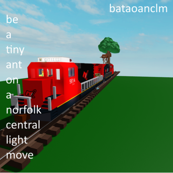 be a tiny ant on a norfolk central light move