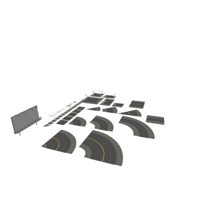 City Road Pack W/ Straight Roads