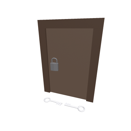 [New!] Locked Door With Key! Roleplay Urban NPC Be