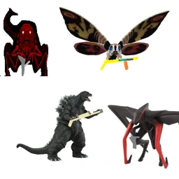 godzilla with guns icon