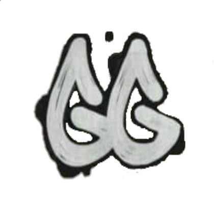 Spray 'GG' Roblox decal