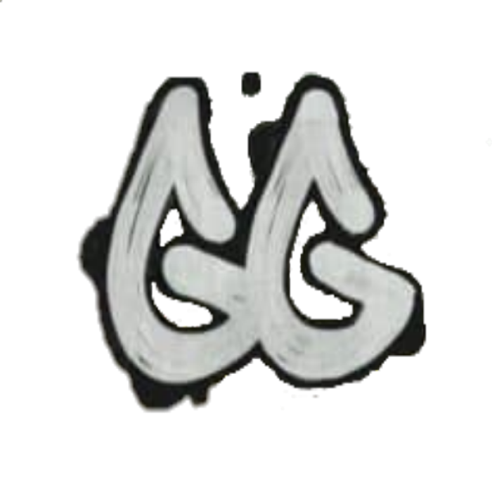 Spray 'GG' Roblox decal