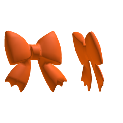 Double Bow Chibi Orange
