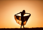 Sunset dancers