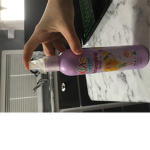 The spray bottles
