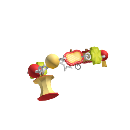 harajuku apple igari decora twee bracelet ; left