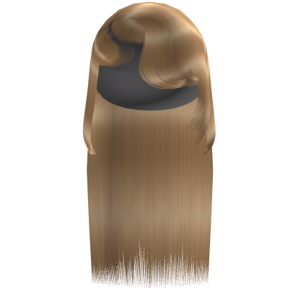 Sleek Side Swoop Bang Straight Hair (Blonde)