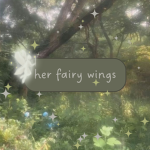 her fairy wings