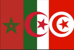 Maroc,Algerie,Tunisie