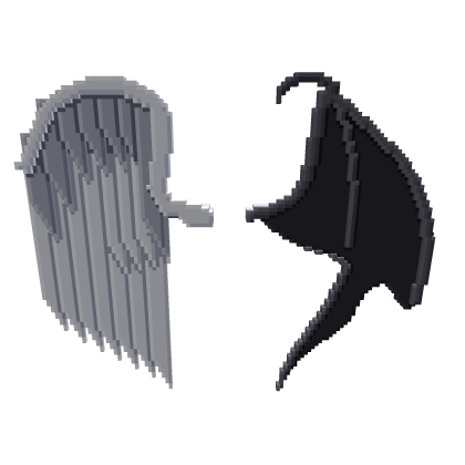 8-Bit Angel Demon Wings