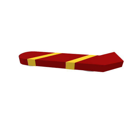 Yellow Stripped Red Hoverboard