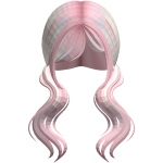 ꒰ ୨୧ FREE cutie pinky pigtails hair