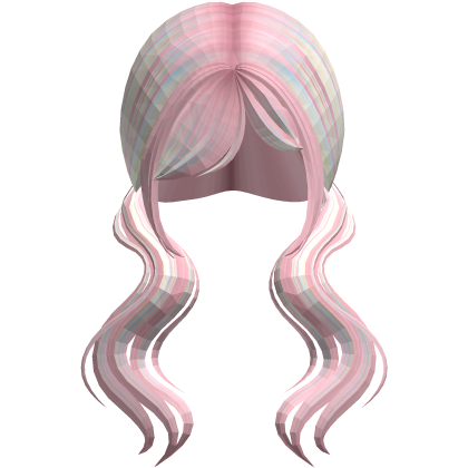 ꒰ ୨୧ FREE cutie pinky pigtails hair thumbnail