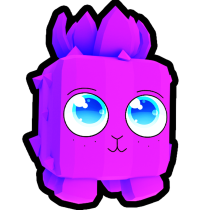 Galaxy Cactus Golem