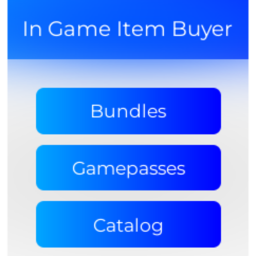 In Game Item Buyer