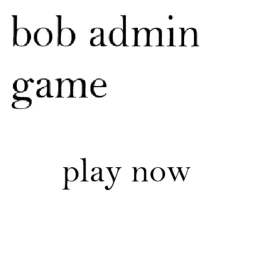 bob admin game icon