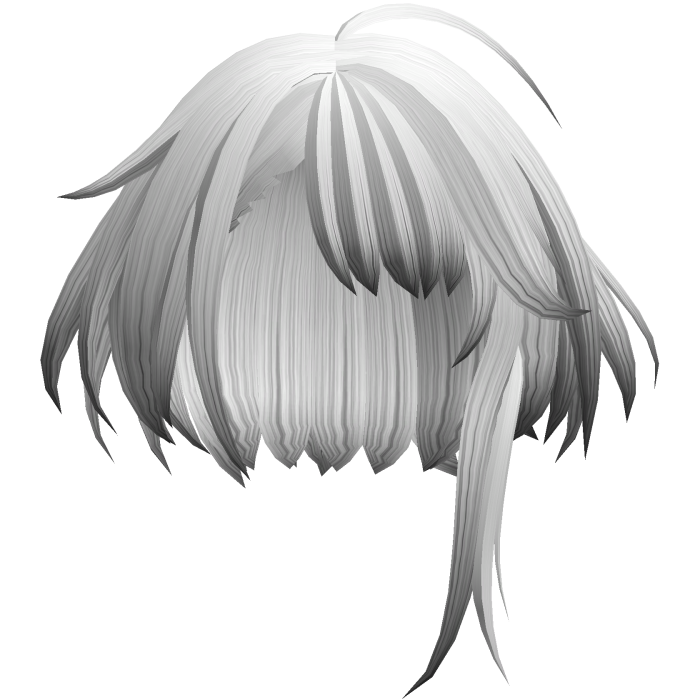 Cyberpunk Edgerunners Hair White