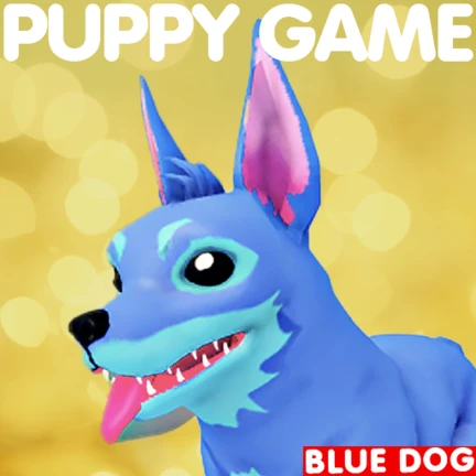 Blue Alien Dog!