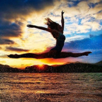 The gymnast’s