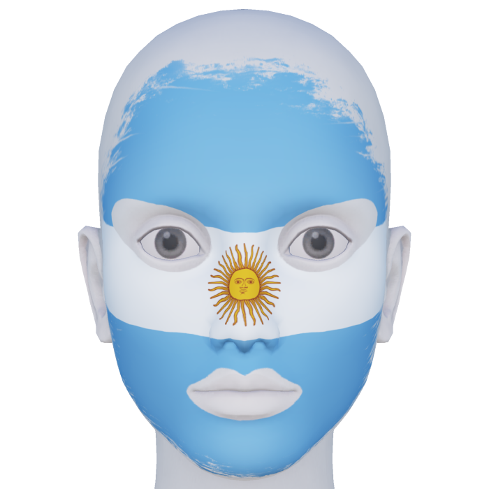 Argentina Facepaint