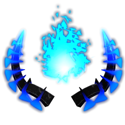 [Emissive]  Glowing Frozen Ice Horns