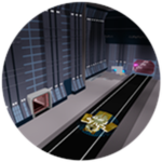 Spaceship [Legacy] Roblox badge thumbnail
