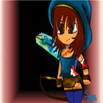 Me on minecraft Warrior girl :) Roblox decal