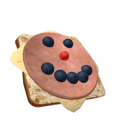 A swedish smiling sandwich Roblox item