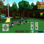 Black cat plays Roblox