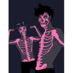 Dance with the skeleton