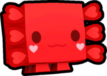 Valentine's Axolotl