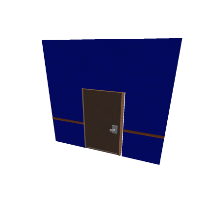 wall old with door