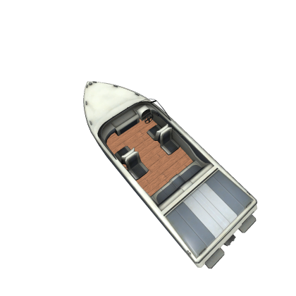 WORKING SPEEDBOAT WITH TRAIL