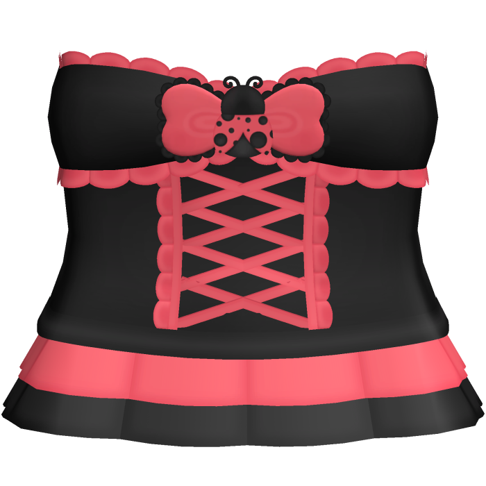 Ladybug Cutesy Halloween Corset Dress 🐞