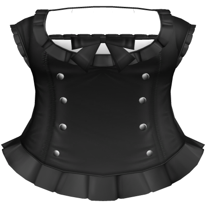  ♡ cute japanese uniform bow dress (black) Roblox item