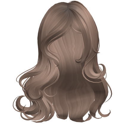 ♡ Silky Long Ethereal Waves (Milktea Brown) Roblox item