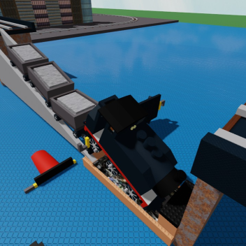 Tugs HIgh Tide Scene