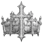 IVORY CROWN OF BLESSED CROSS